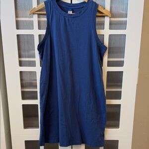 Old Navy Blue Midi Dress